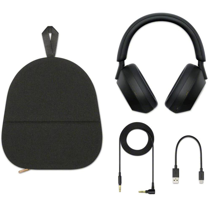 Sony WH-1000XM5 Wireless Noise Canceling Headphones, Black, Refurbished