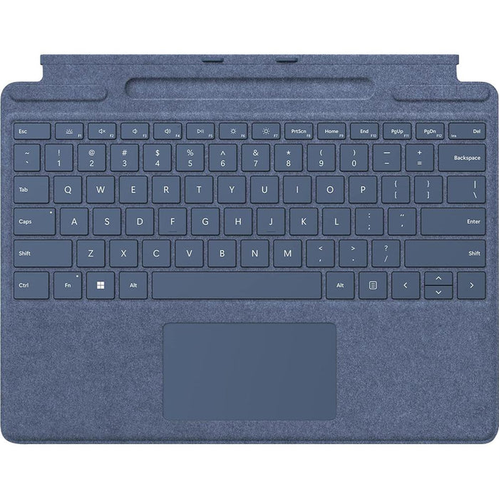 Microsoft Surface Pro Signature Keyboard with Surface Slim Pen 2, Sapphire - Open Box