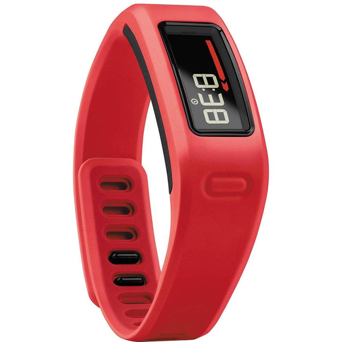 Garmin Vivofit Bluetooth Fitness Band (Red) (010-01225-08) Bundle