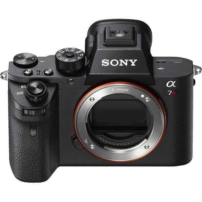 Sony a7R II Full-frame Mirrorless Interchangeable Lens 42.4MP Camera Deluxe Bundle