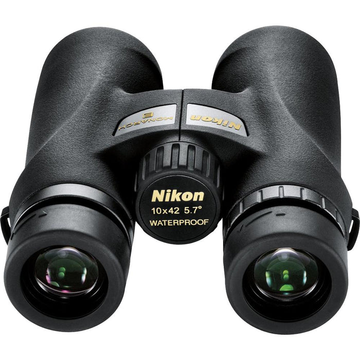 Nikon 7541 Monarch 3 Binoculars 10x42 Adventure Bundle