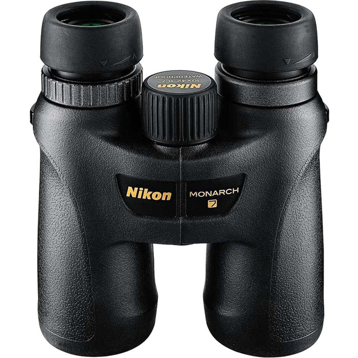 Nikon 7549 Monarch 7 Binoculars 10x42 Adventure Bundle