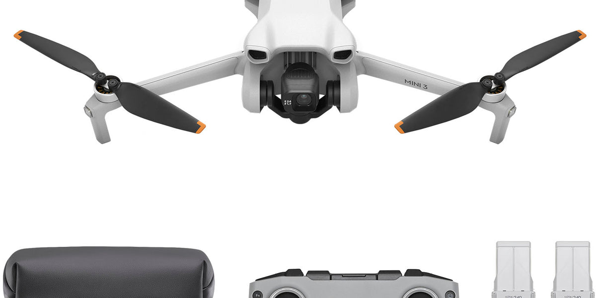 DJI Mini 3 (DJI RC), Lightweight Mini Drone with 4K HDR Video, 38-Min  Flight Time, True Vertical Shooting, Return to Home, up to 10km Video