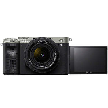 Sony a7C Full Frame Mirrorless Alpha Camera Body + 28-60mm Lens Kit ILCE-7CL/S Silver